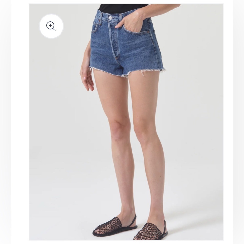 AGOLDE Mila Vintage High Rise Short women’s size 34 - Picture 2 of 7